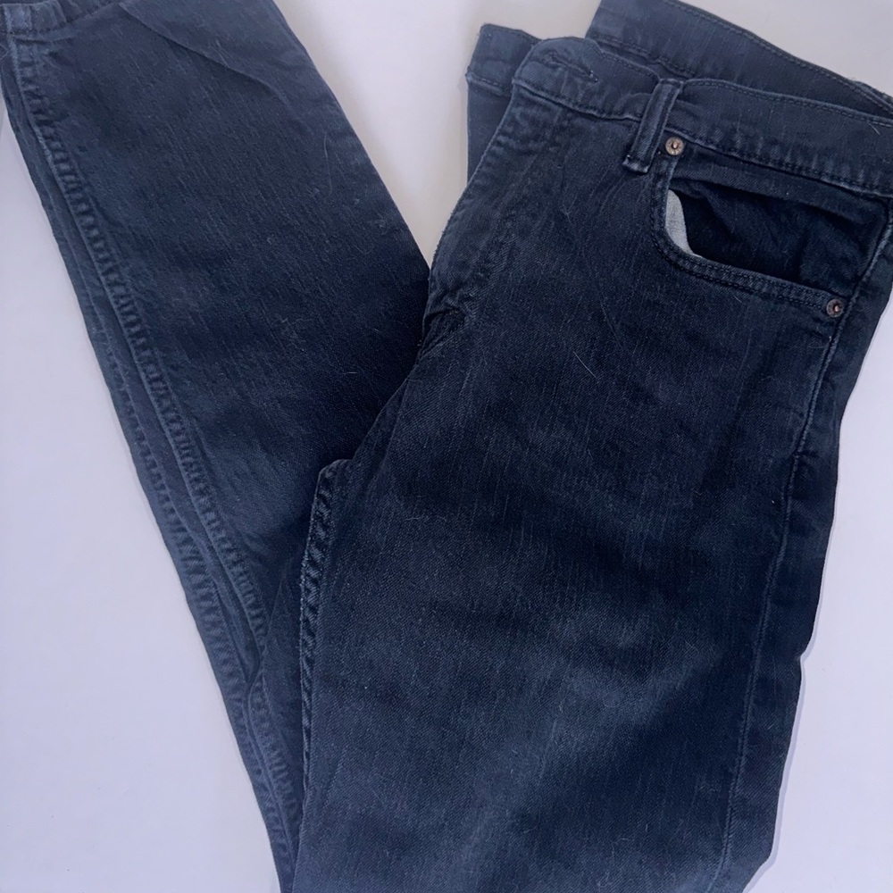 Levi men’s black Denim Jeans size 32x32 512